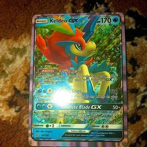 Pokémon TCG Keldo GX 170 great condition